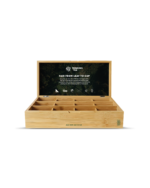 Theebox 12 vaks Single Packed Pyramids - Bamboe - Afbeelding 2